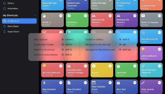 Custom Keyboard Shortcut